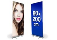 Espositore Roll-Up Ecoroll 80x200 Cm